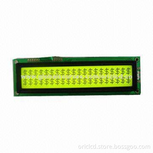 20 x 2 Lines LCD/Character Module with 6 O' Clock Viewing Angle and 83x18.3mm Viewing Area